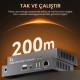 VegGieg 1080P Full HD 60Hz HDMI KVM IP Extender 200 Metre CAT5E ve 6 HDMI Menzil Genişletici Uzatıcı