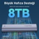 VegGieg 10Gbps USB 3.1 GeN2 M.2 SATA NGFF NVME SSD Disk Kutusu