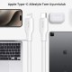 VegGieg 27W Type-C to Lightning iPhone iPad Uyumlu PD Hızlı Şarj ve Data Kablosu 1.2 Metre
