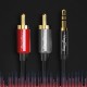 VegGieg 3.5mm AUX to 2 RCA Ses Kablosu 2 Metre