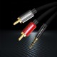 VegGieg 3.5mm AUX to 2 RCA Ses Kablosu 3 Metre
