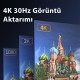 VegGieg 4K 30Hz DisplayPort to HDMI Dönüştürücü Kablo 3 Metre