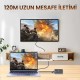 VegGieg 4K 30Hz HDMI KVM Extender 120 Metre CAT5E ve Cat6 HDMI Menzil Genişletici Uzatıcı