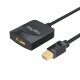 Veggieg 4K 30Hz Mini DisplayPort (DP) Erkek to HDMI Dişi Aktif Çevirici Dönüştürücü Adaptör Kablo