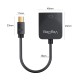 Veggieg 4K 30Hz Mini DisplayPort (DP) Erkek to HDMI Dişi Aktif Çevirici Dönüştürücü Adaptör Kablo