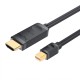 VegGieg 4K 30Hz Mini DisplayPort to HDMI Dönüştürücü Kablo 1.5 Metre