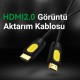 VegGieg 4K 60Hz 18Gbps HDR ARC HDCP Destekli HDMI 2.0 Kablo 2 Metre