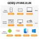 Veggieg 4K HDMI VGA 2.4 / 5Ghz Wireless Kablosuz Görüntü ve Ses Aktarım Cihazı Miracast Chromecast Airplay Dongle