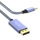 VegGieg 8K/60Hz 4K/144Hz/120Hz Type-C 3.1 to Displayport 1.4 Çift Yönlü Kablo 2 Metre