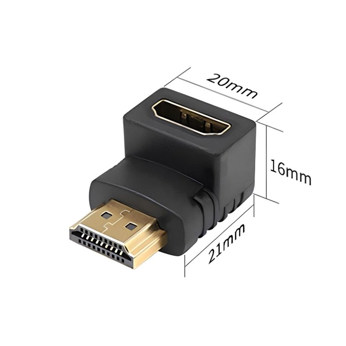 VegGieg 90 Derece HDMI to HDMI Dönüştürücü