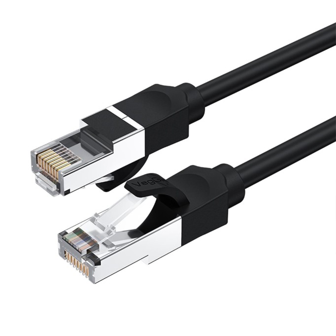 VegGieg Cat6 1000Mbps Gigabit FTP RJ45 Ethernet Ağ Kablosu 2 Metre