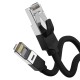 VegGieg Cat6 1000Mbps Gigabit FTP RJ45 Ethernet Ağ Kablosu 2 Metre