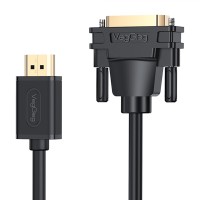 VegGieg DVI 24+1 to HDMI 2K Dönüştürücü Monitör Kablosu 1 Metre