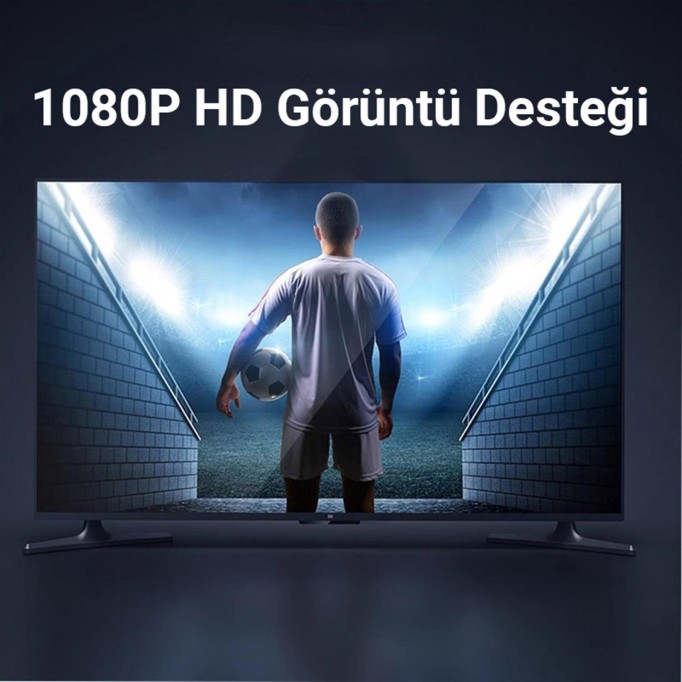 VegGieg DVI 24+1 to HDMI Dönüştürücü Adaptör
