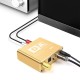 VegGieg Koaksiyel Toslink Optik Dijital to 3.5mm RCA Analog Ses Çevirici Adaptör