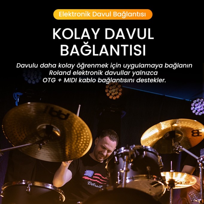 VegGieg Lightning to MIDI USB-B iPhone iPad Uyumlu Müzik Enstrüman Kablosu