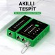 Veggieg Multi Fonksiyonel Fiber Optik RJ45 RJ11 BNC Network Ethernet Ağ Kablo Test Cihazı Tracker