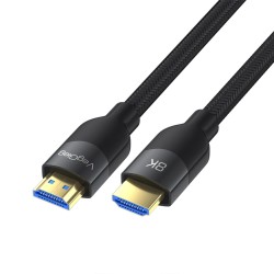 VegGieg Premium 8K 60Hz 4K 120Hz HDCP ARC HDR Örgülü HDMI 2.1 Kablo 1.5 Metre VegGieg Premium 8K 60Hz 4K 120Hz HDCP ARC HDR Örgülü HDMI 2.1 Kablo 1.5 Metre