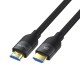 VegGieg Premium 8K 60Hz 4K 120Hz HDCP ARC HDR Örgülü HDMI 2.1 Kablo 1.5 Metre