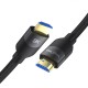 VegGieg Premium 8K 60Hz 4K 120Hz HDCP ARC HDR Örgülü HDMI 2.1 Kablo 5 Metre