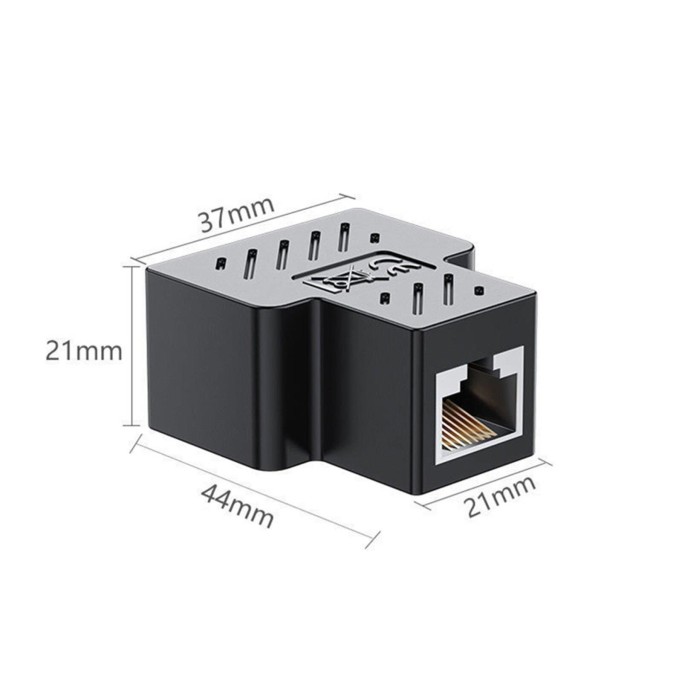 VegGieg RJ45 1 to 2 Ethernet Splitter Çoğaltıcı Adaptör