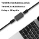 VegGieg RJ45 Cat6 Cat7 Cat8 Ethernet Kablo Uzatma Aparatı