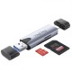 VegGieg Type-C ve USB 3.0 SD-MicroSD TF Kart Okuyucu