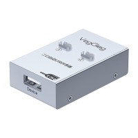 Veggieg USB 2.0 Anahtarlı Manuel 2 Portlu Yazıcı Printer Çoklayıcı Paylaşım Sharing Switch Adaptörü