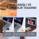 Veggieg USB 2.0 to 100Mbps RJ45 Ethernet LAN Çevirici ve 3 Portlu USB 2.0 Hub Çoklayıcı Adaptör