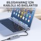 Veggieg USB 2.0 to 100Mbps RJ45 Ethernet LAN Çevirici ve 3 Portlu USB 2.0 Hub Çoklayıcı Adaptör