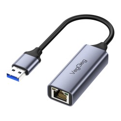VegGieg USB 3.0 Gigabit 1000Mbps RJ45 Ethernet Dönüştürücü Adaptör VegGieg USB 3.0 Gigabit 1000Mbps RJ45 Ethernet Dönüştürücü Adaptör
