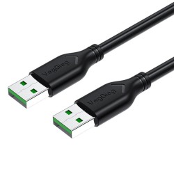 1.5 Metre VegGieg USB-A Male to Male Uzatma USB 2.0 Kablo 1.5 Metre
