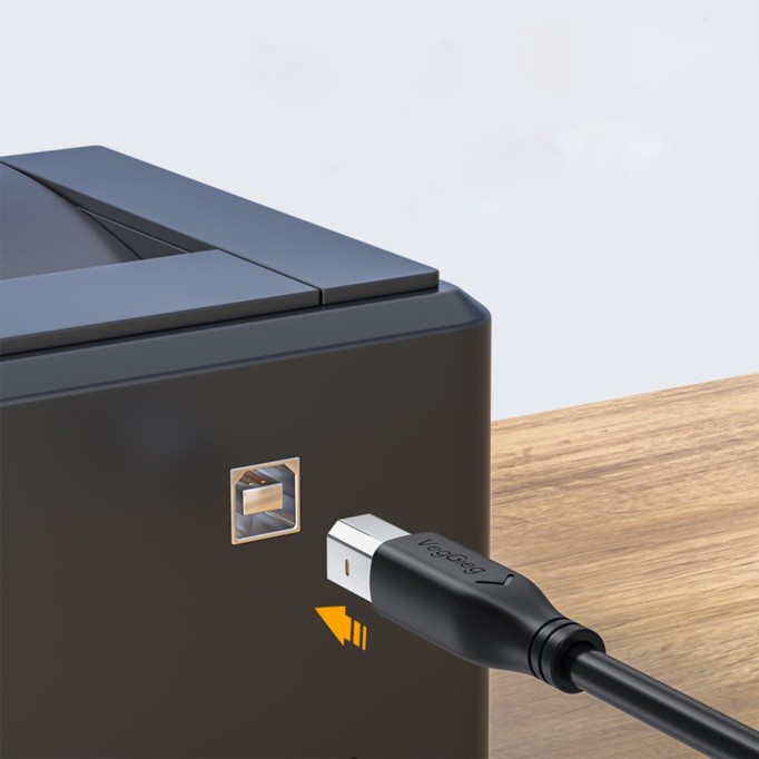 VegGieg USB B Printer Tarayıcı Yazıcı Data Kablosu 1.5 Metre