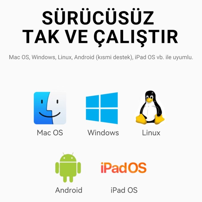 Veggieg USB-C to HDMI Kablo 8K@60Hz 4K@240Hz 48Gbps HDR 3D Destekli Örgülü Görüntü Aktarım Kablosu 2 Metre