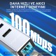 Veggieg USB Type-C to 100Mbps RJ45 Ethernet LAN Çevirici ve 3 Portlu USB 2.0 Hub Çoklayıcı Adaptör