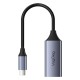 Veggieg USB Type-C to 100Mbps RJ45 Lan Ethernet İnternet Bağlantı Çevirici Dönüştürücü Adaptör