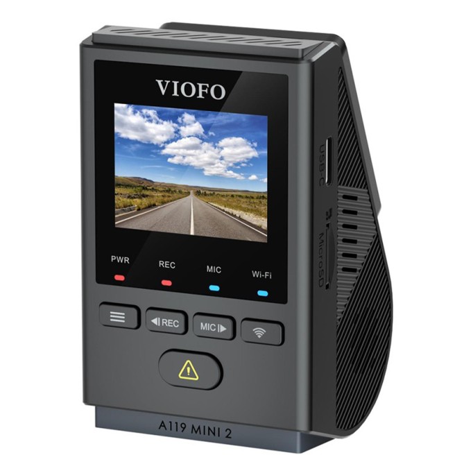 Viofo A119 Mini-2 HDR 2K 60FPS 5GHz WiFi ve GPS'li Araç Kamerası