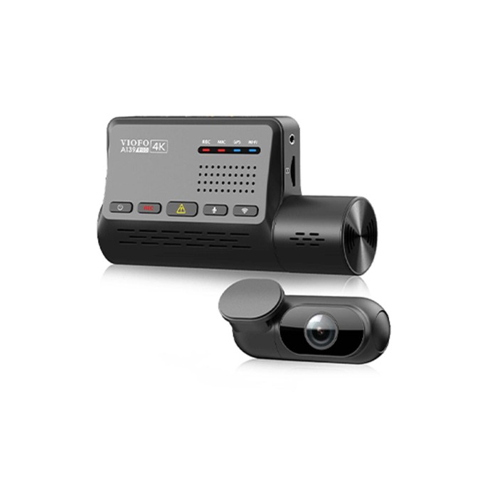 Viofo A139 Pro 2 Kameralı Ön-Arka 4K HDR 5GHz WiFi GPS'li Araç Kamerası