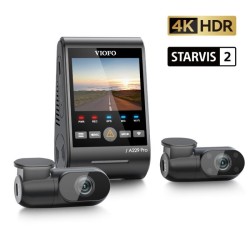  Viofo A229 Pro 3 Kameralı Ön-İç-Arka 4K+2K+1080P HDR Sony Starvis 2 WiFi GPS’li Araç Kamerası