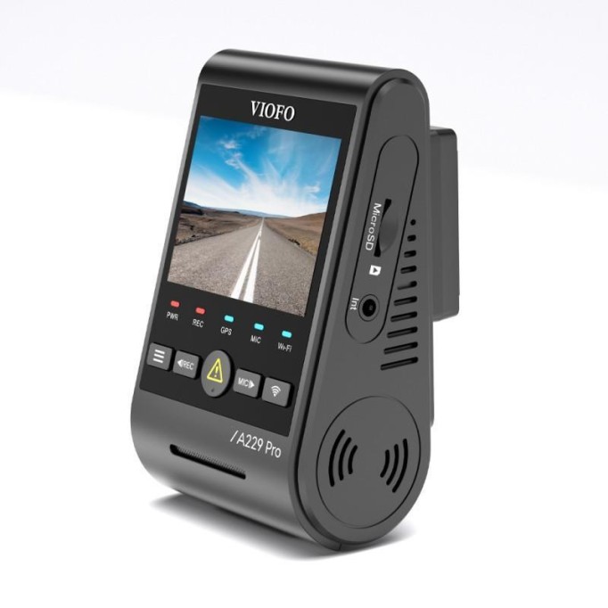 Viofo A229 Pro 4K HDR Sony Starvis 2 Sensörlü Wi-Fi GPS'li Araç Kamerası
