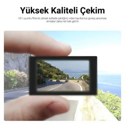 Viofo CPL-400 VS1 Uyumlu Parlama Önleyici Polarize CPL Filtre