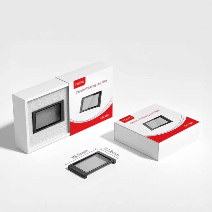 Viofo CPL-400 VS1 Uyumlu Parlama Önleyici Polarize CPL Filtre