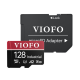 Viofo High Endurance Class 10 A2 V30 100MB/s Okuma 80MB/s Yazma Micro SD Hafıza Kartı 128GB