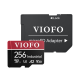 Viofo High Endurance Class 10 A2 V30 100MB/s Okuma 90MB/s Yazma Micro SD Hafıza Kartı 256GB