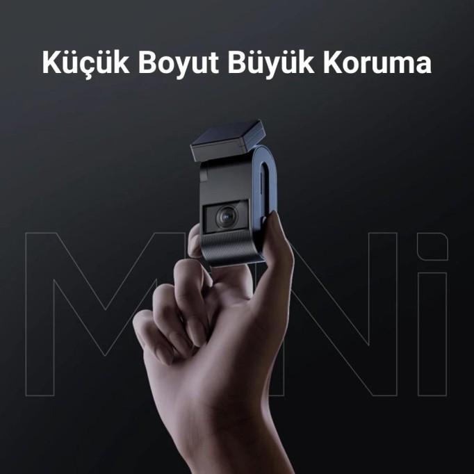 Viofo VS1 2K QHD HDR Sony Starvis 2 Sensörlü Wi-Fi GPS'li Mini Araç Kamerası