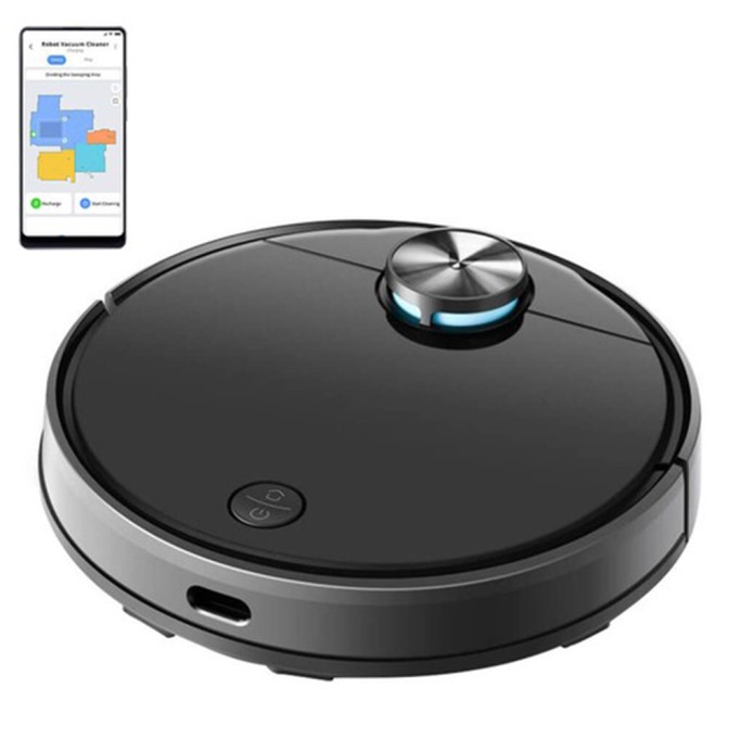 Viomi V3 Vacuum Cleaner Lazer Sensör Robot Süpürge ve Paspas Viomi V3 Vacuum Cleaner Lazer Sensör Robot Süpürge ve Paspas