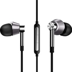 Gümüş Xiaomi 1MORE E1001 Triple Driver Kulak İçi Kulaklık Gümüş