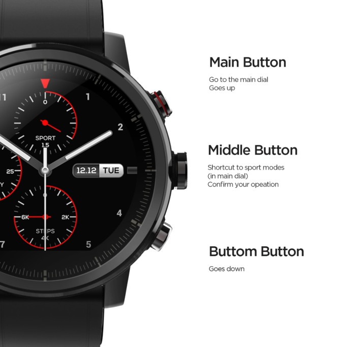 Xiaomi Amazfit Stratos 3 Bluetooth Nabız GPS Akıllı Saat Xiaomi Amazfit Stratos 3 Bluetooth Nabız GPS Akıllı Saat