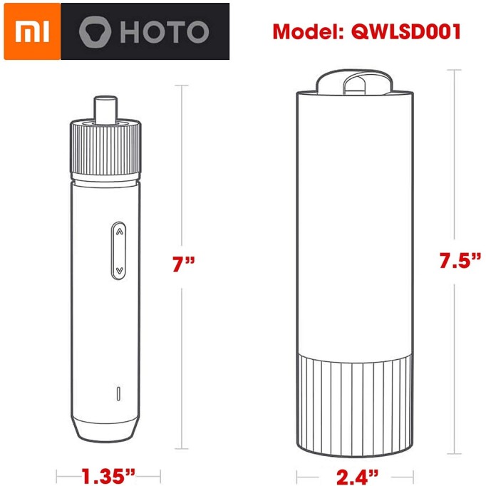 Xiaomi Hoto 3,6 V Şarjlı Tornavida Seti Xiaomi Hoto 3,6 V Şarjlı Tornavida Seti
