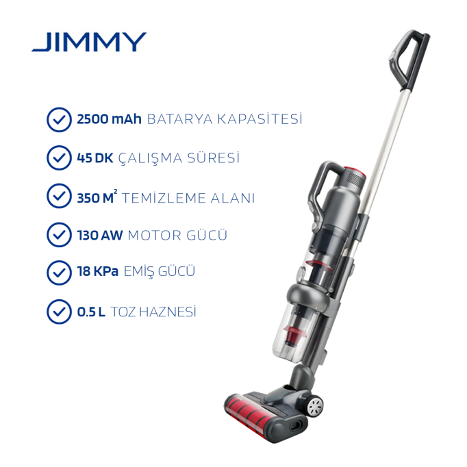 Xiaomi Jimmy JV71 Dikey Şarjlı Süpürge Gold Xiaomi Jimmy JV71 Dikey Şarjlı Süpürge Gold